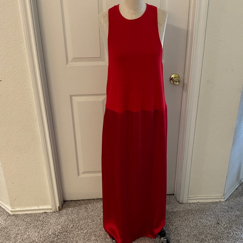Boss Red Sleeveless Maxi Dress